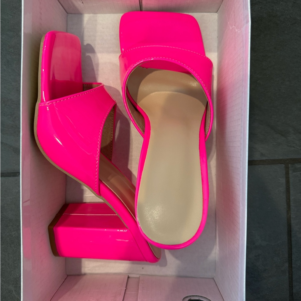 Vibrant Pink Women's Heels